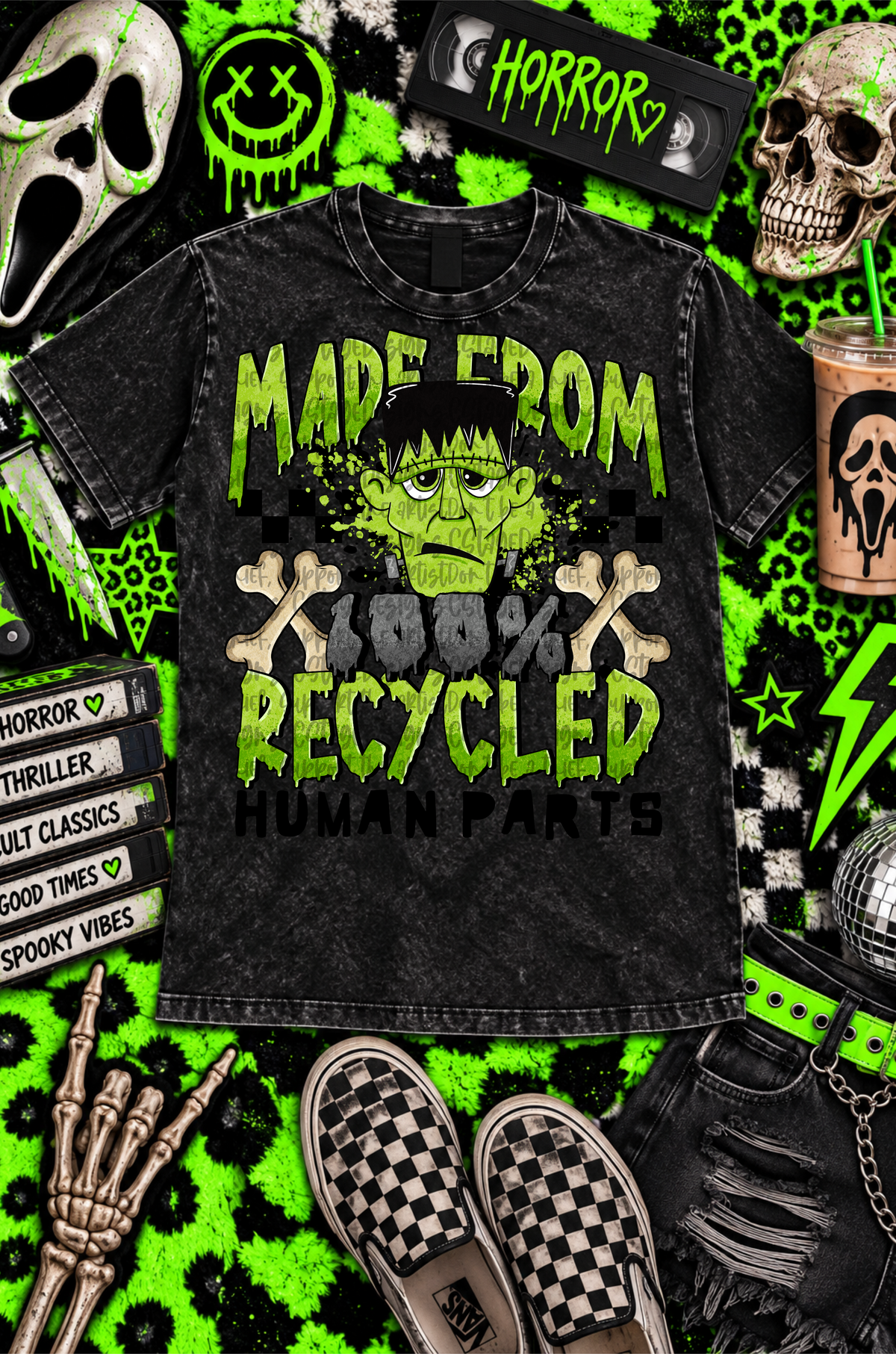 Made from 100% human parts (CST) DTF Transfer