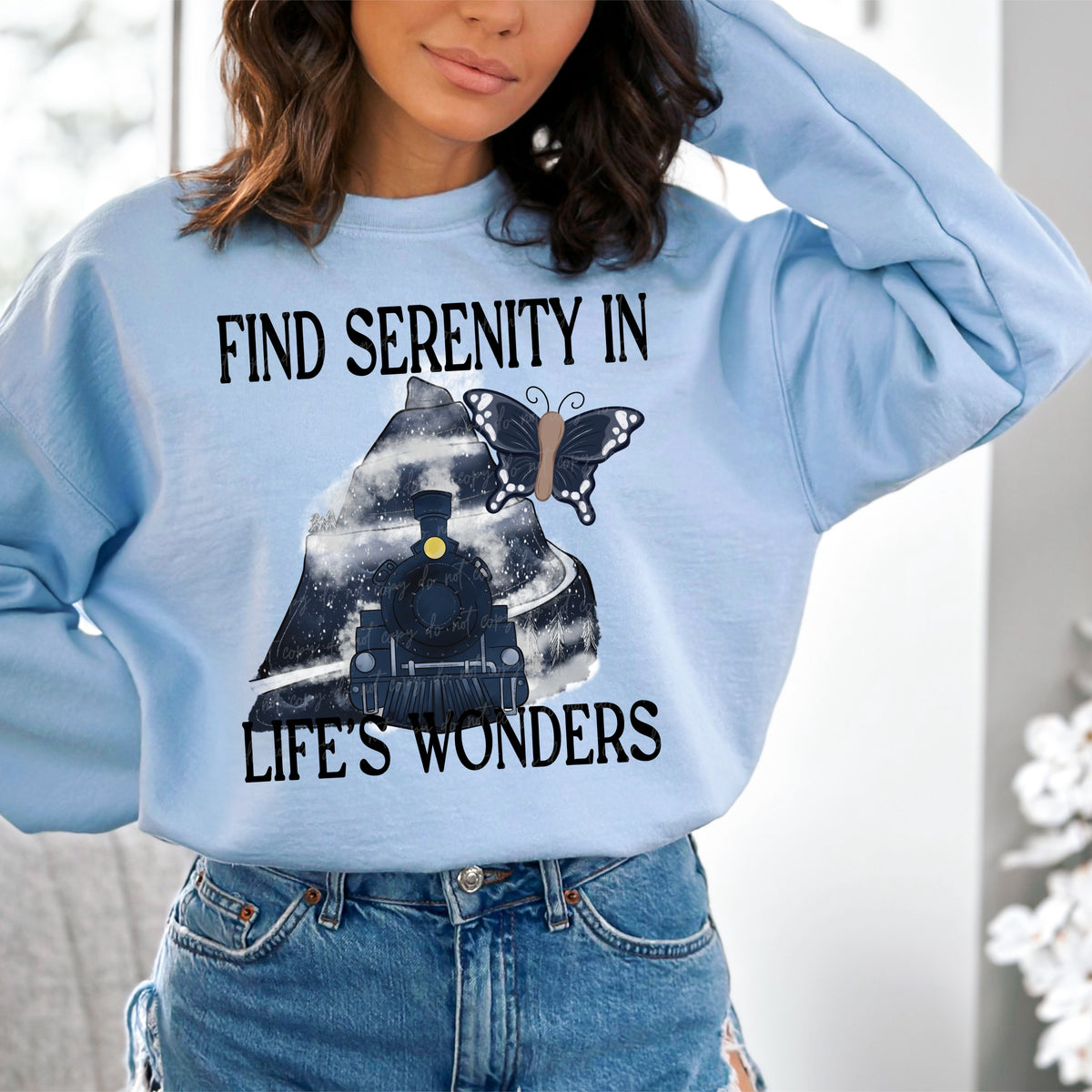 Find the serenity in lifes wonders (VIRGO) 34727 DTF transfer