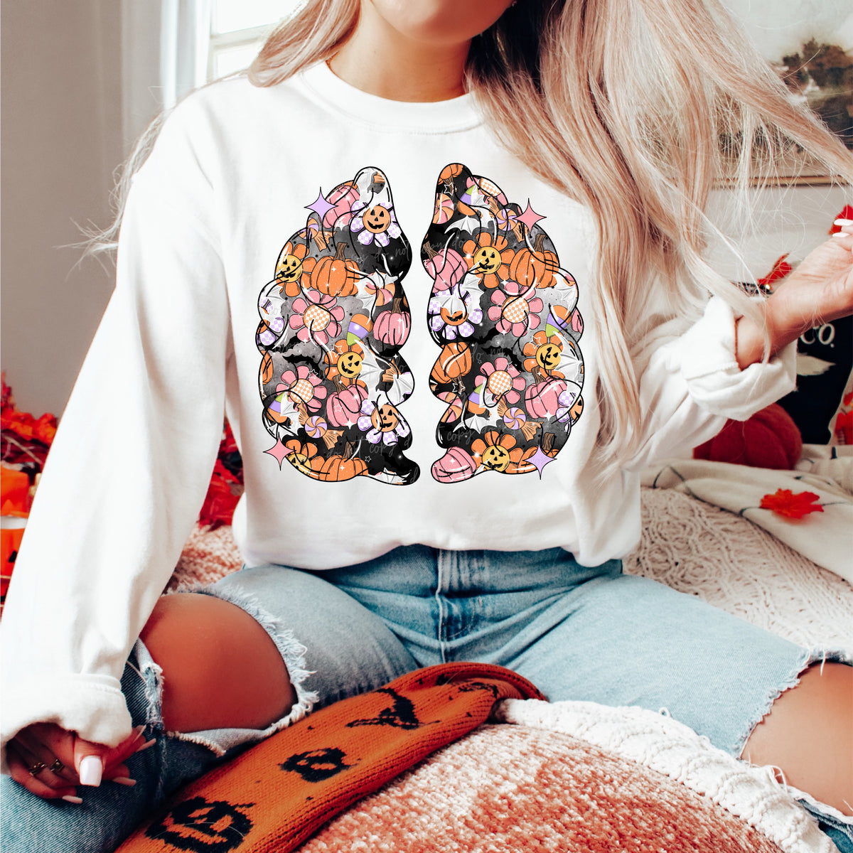 Halloween brain (VIRGO) 34746 DTF transfer