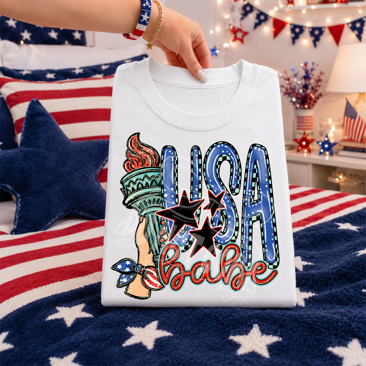 USA babe (Renewed) DTF Transfer