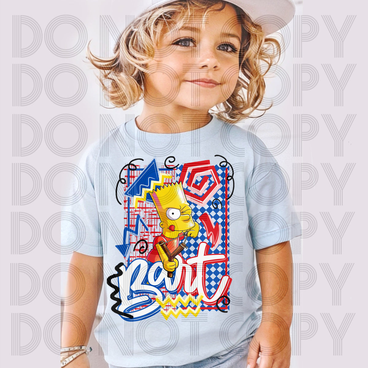 Retro B patch doll (Renewed) DTF Transfer