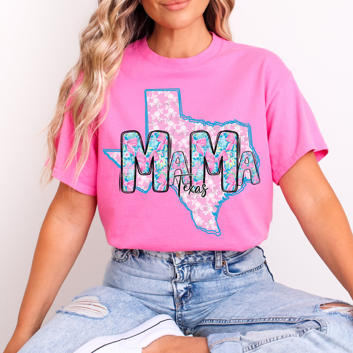 Texas Mama (VIRGO) DTF transfer