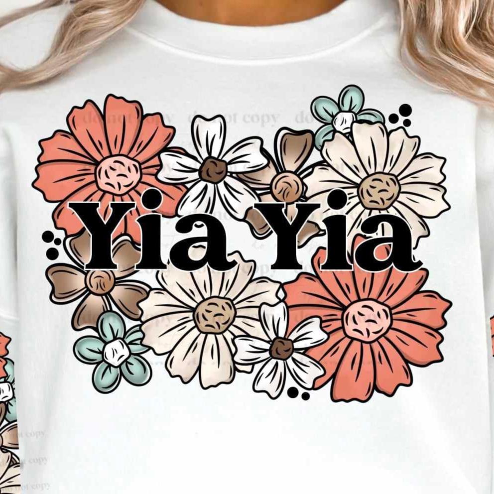 Yia Yia *FRONT ONLY (CSC) 72292 DTF Transfer