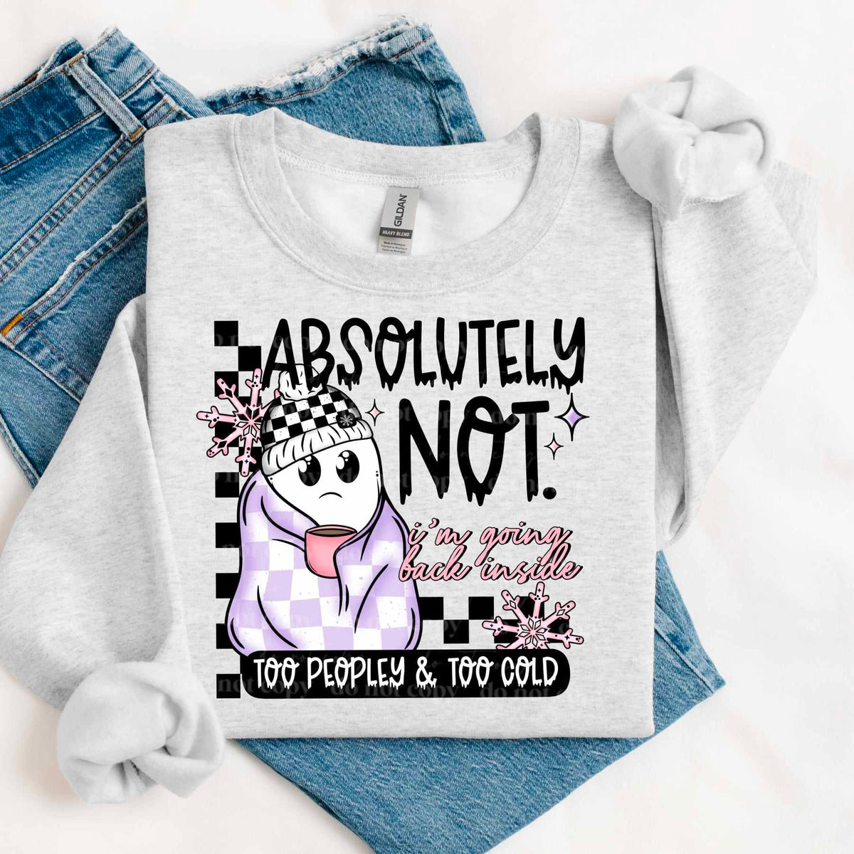 Absolutely Not (CSC) 72304 DTF Transfer