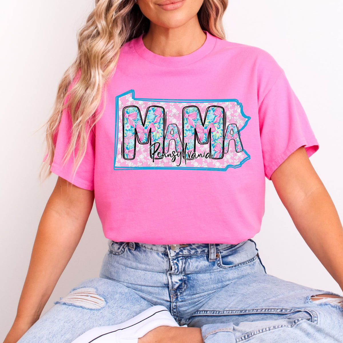Pennsylvania Mama (VIRGO) DTF transfer