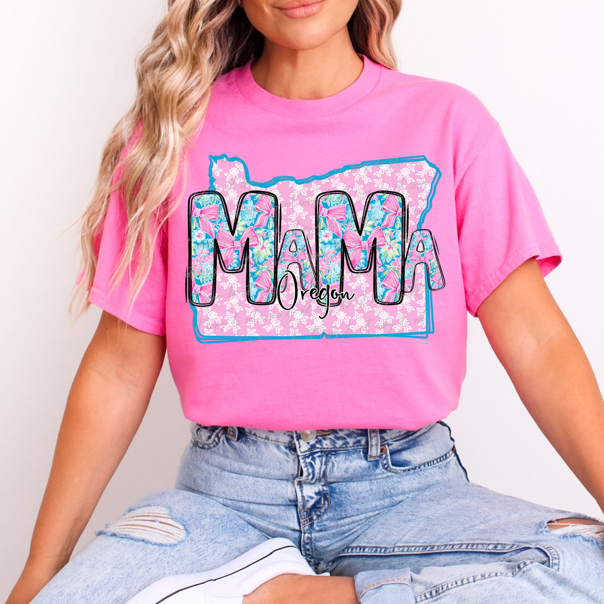 Oregon Mama (VIRGO) DTF transfer