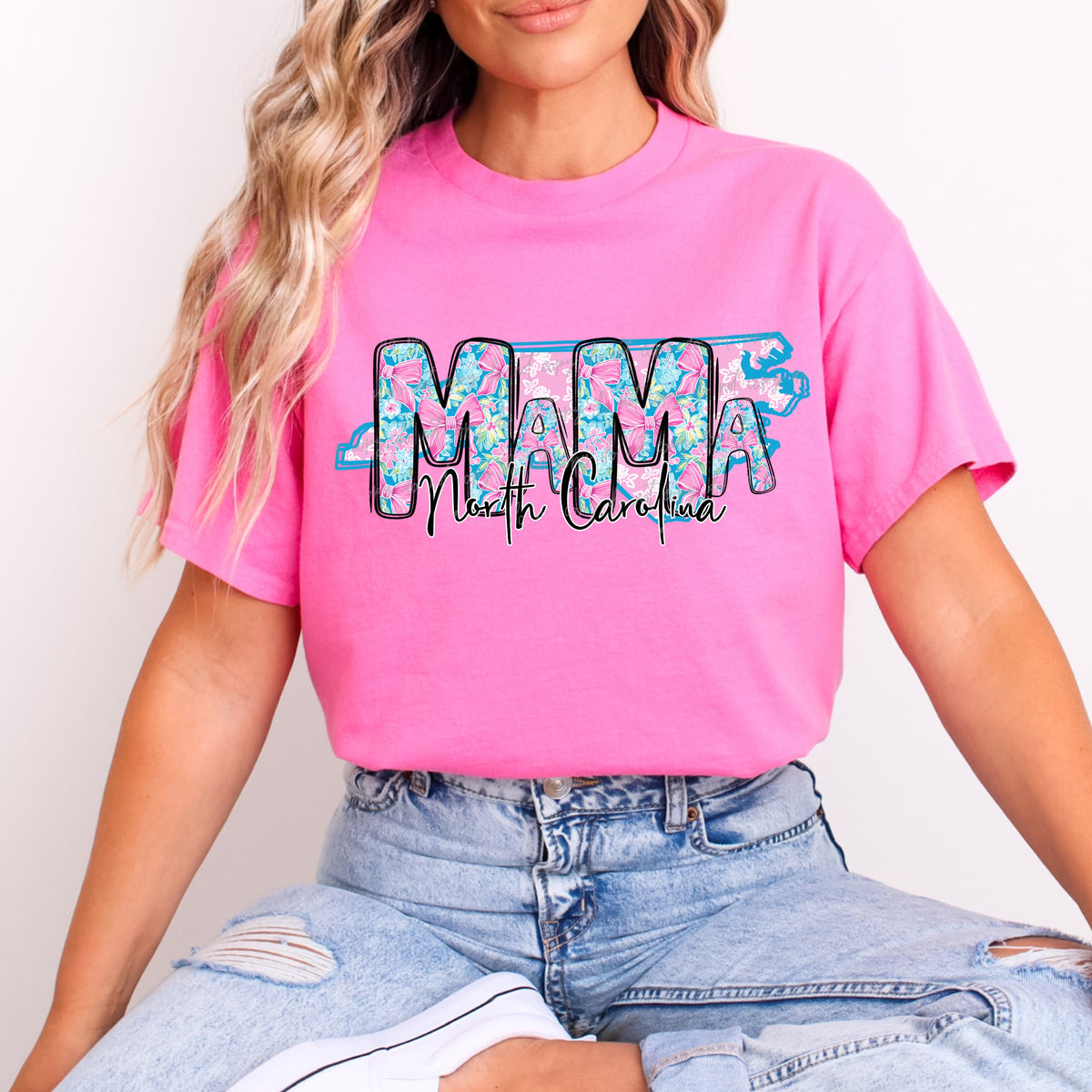 North Carolina Mama (VIRGO) DTF transfer