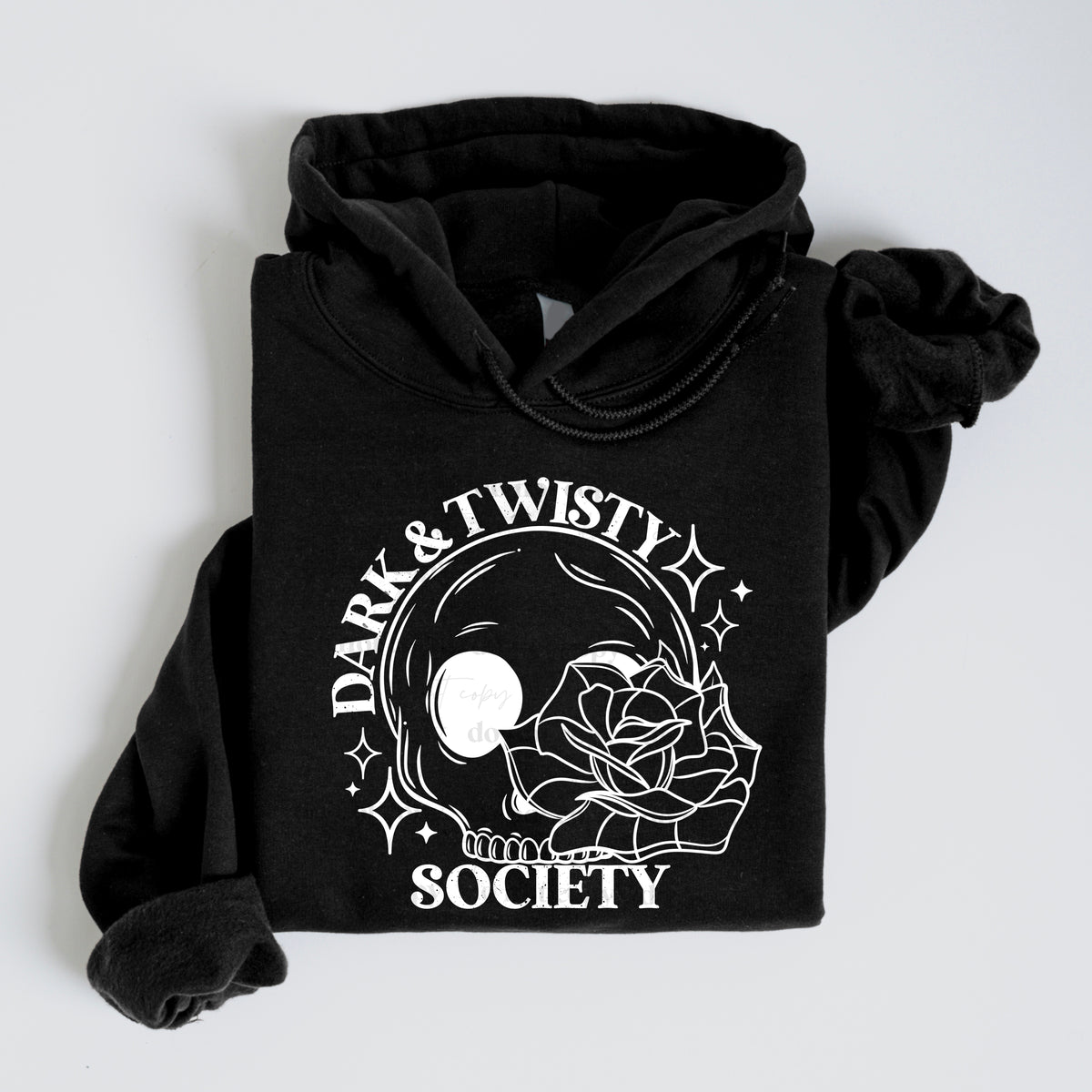 Dark & twisty society WHITE (CSC) 58836 DTF transfer