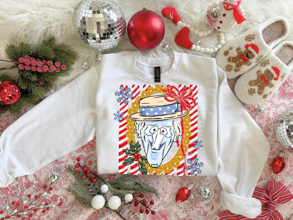 Cold guy Christmas frame (SCG) DTF Transfer