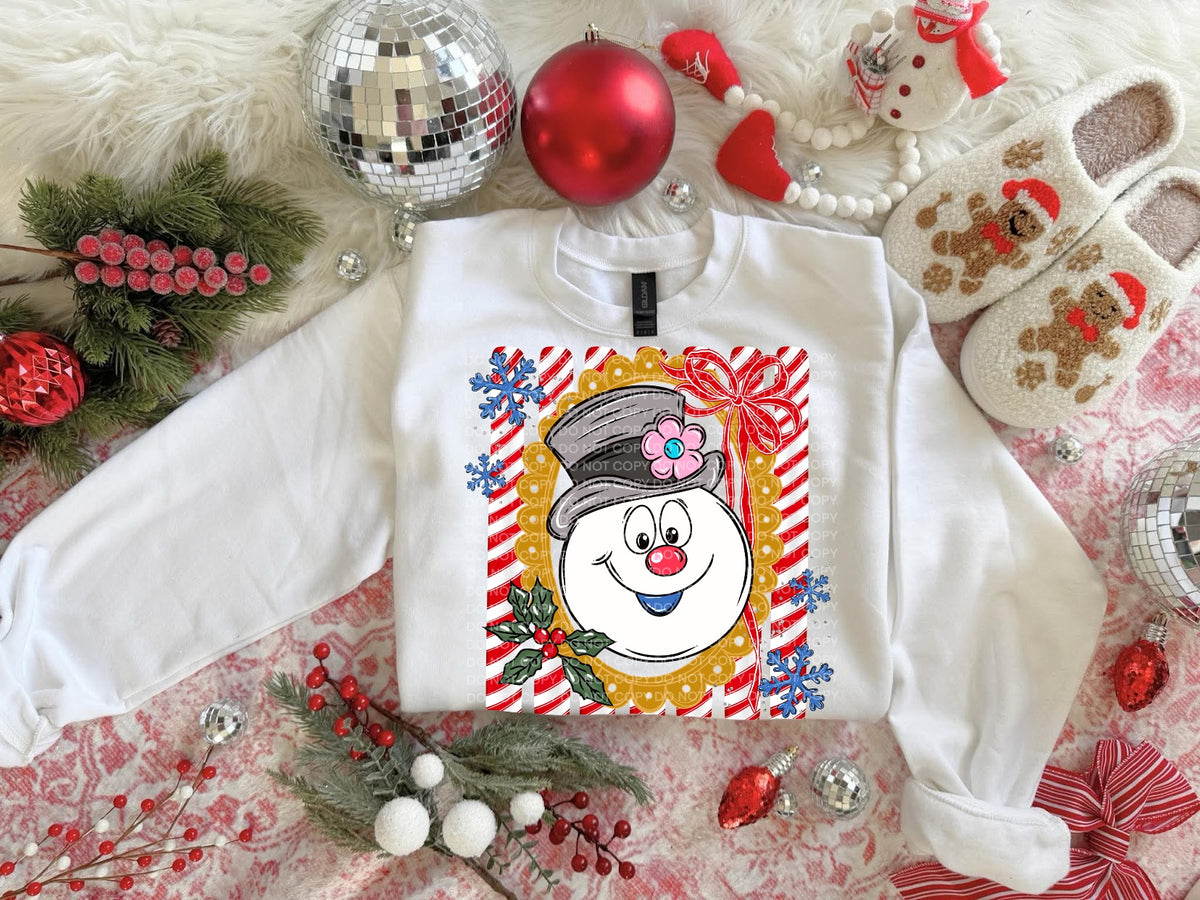 Frosty Christmas frame (SCG) DTF Transfer