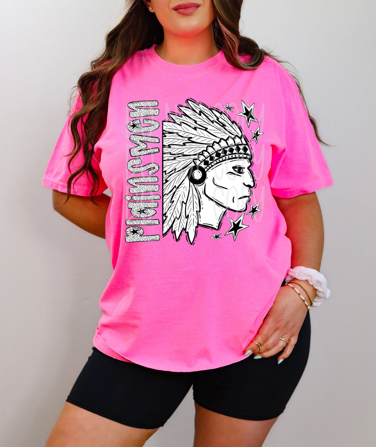 Plainsmen Star mascots PHDC DTF transfer