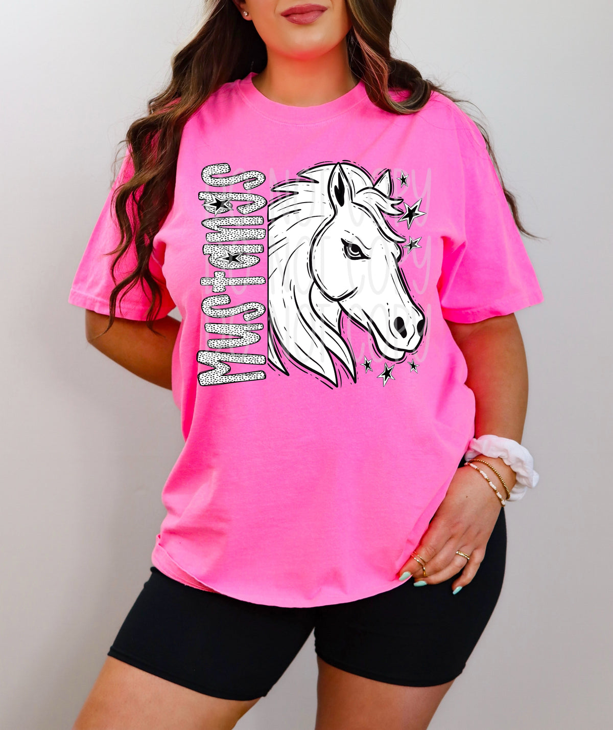 Mustangs Star mascots PHDC DTF transfer
