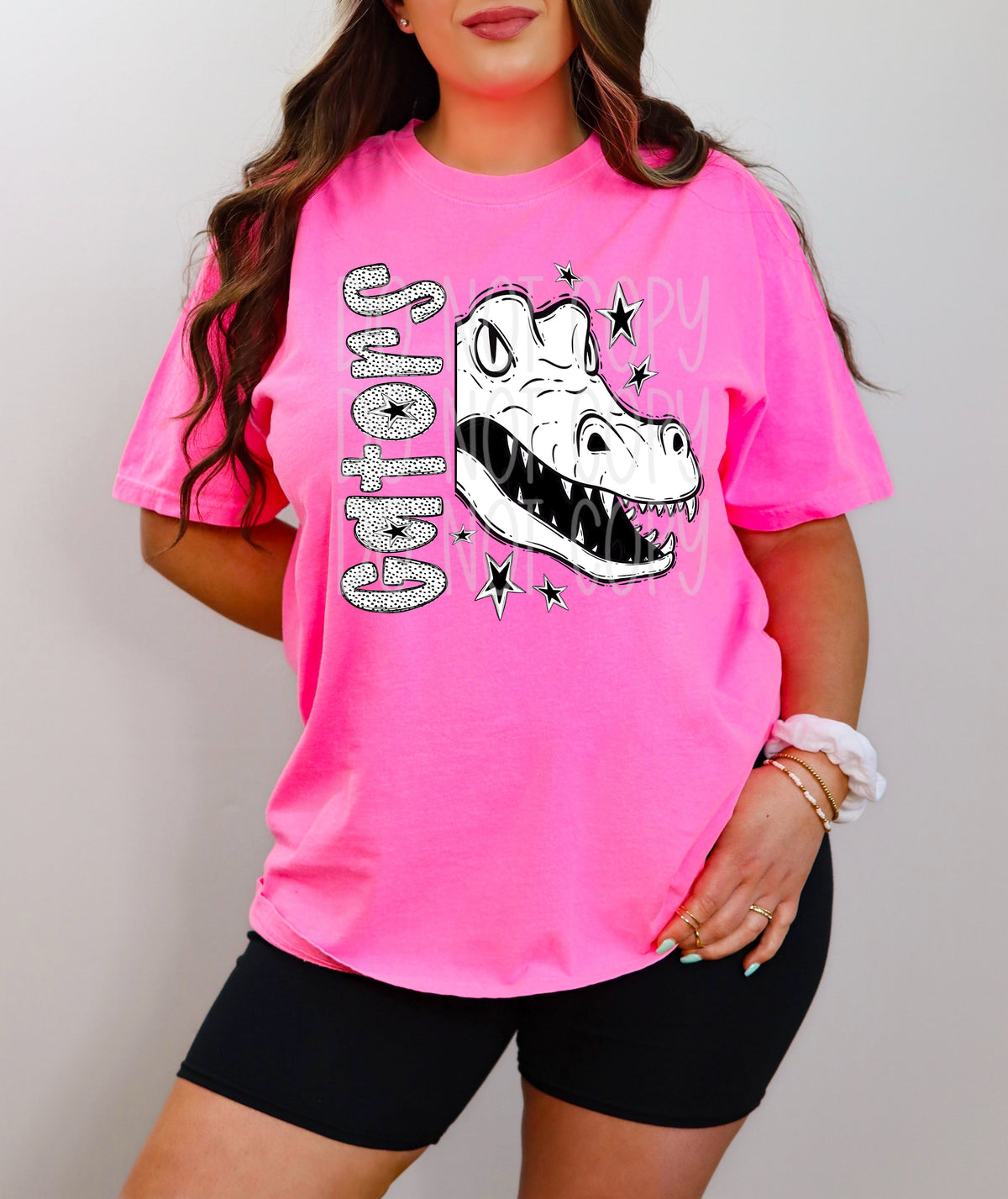 Gators Star mascots PHDC DTF transfer