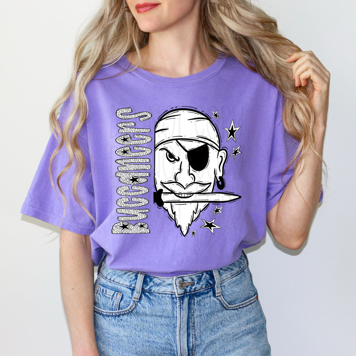 Buccaneers Star mascots PHDC DTF transfer