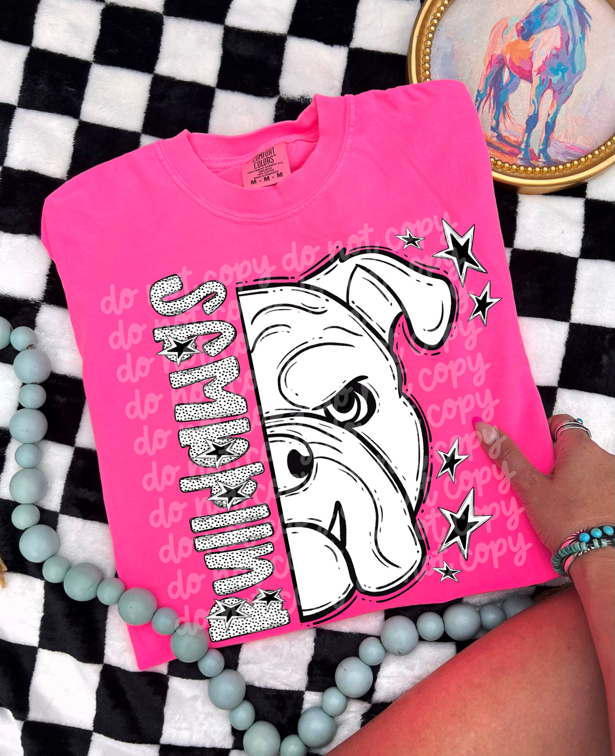 Bulldawgs Star mascots PHDC DTF transfer