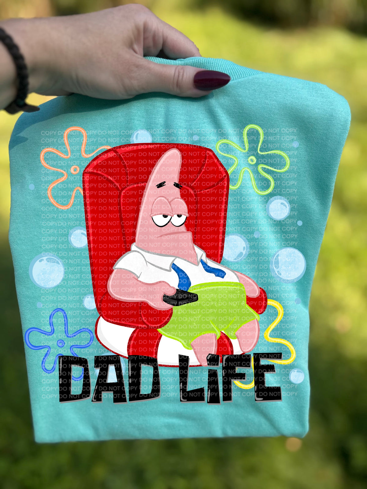 Dad Life-starfish (SCG) DTF Transfer