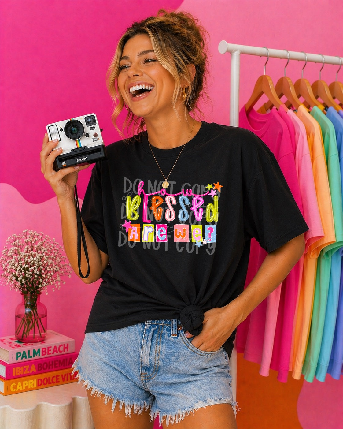 How blessed are we? NEON (PH) DTF Transfer