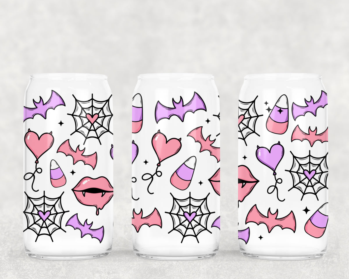 9712 pink and purple halloween (CSC) UV DTF WRAP