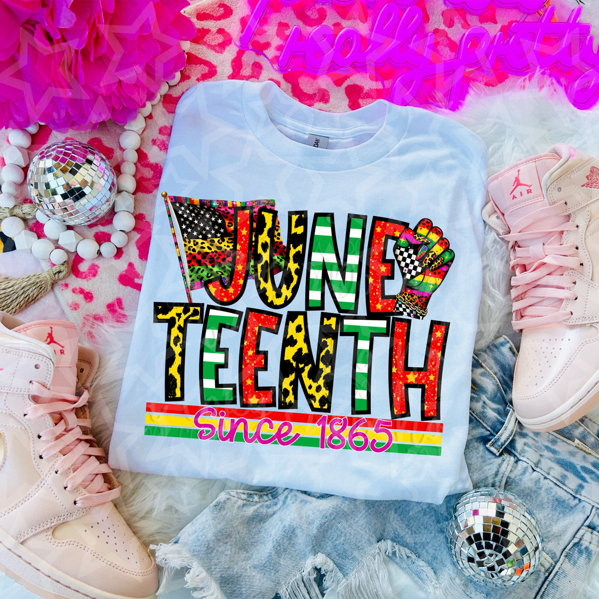 Juneteenth since 1865 (Virgo) 107163 DTF transfer