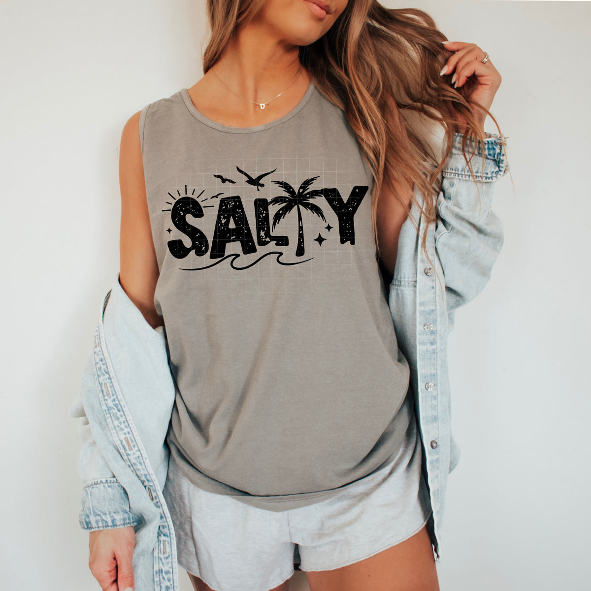 Salty BLACK (CSC) 102299 DTF transfer