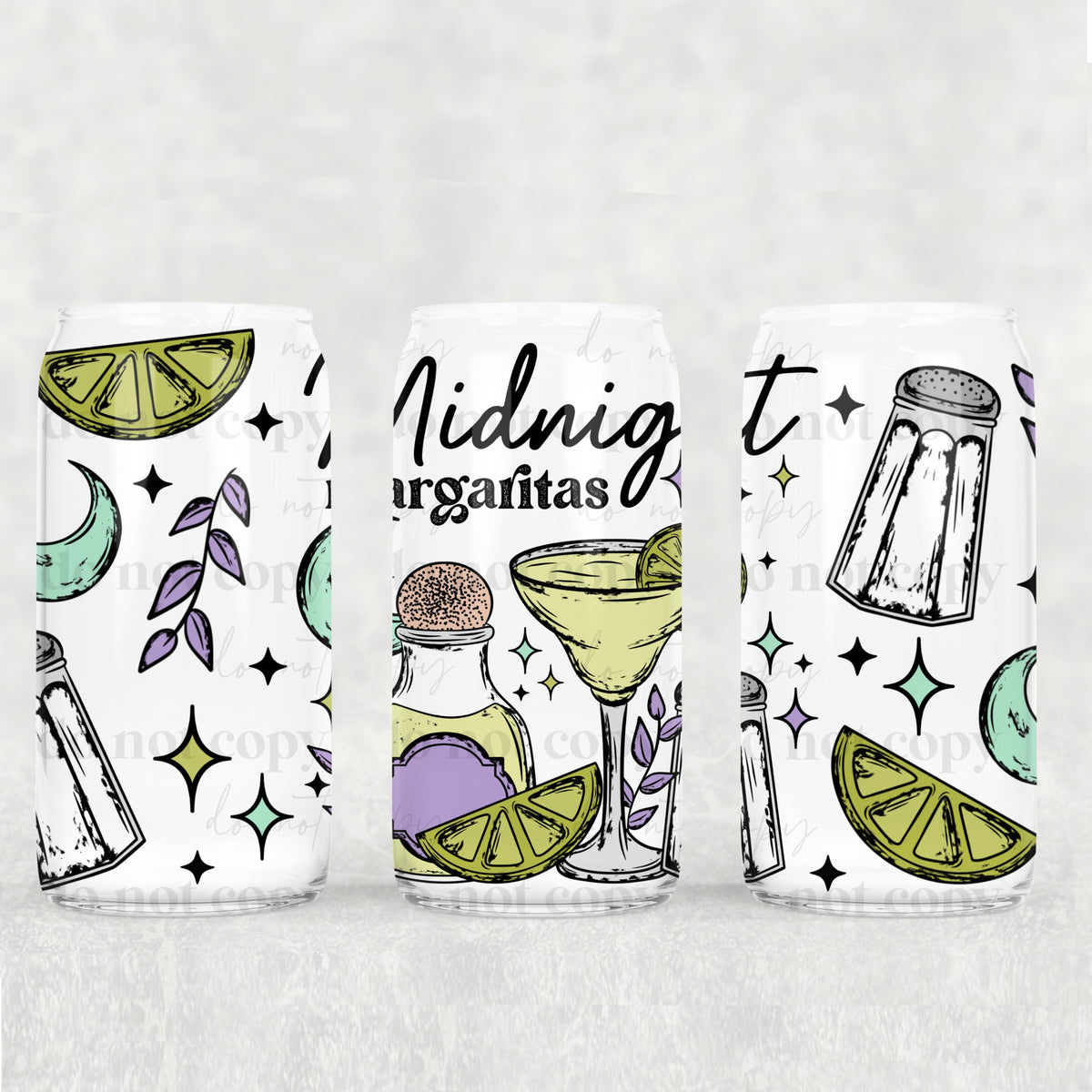 9867 midnight margaritas (CSC) UV DTF WRAP