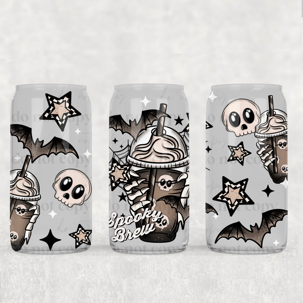 9982 spooky brew frappe (CSC) UV DTF WRAP