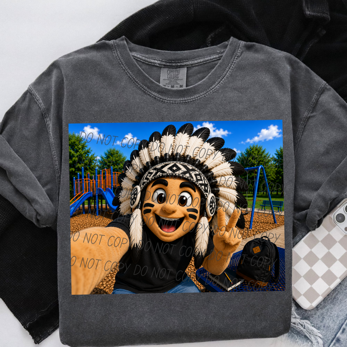 Indians Braves Chiefs Mascot (City) DTF transfer