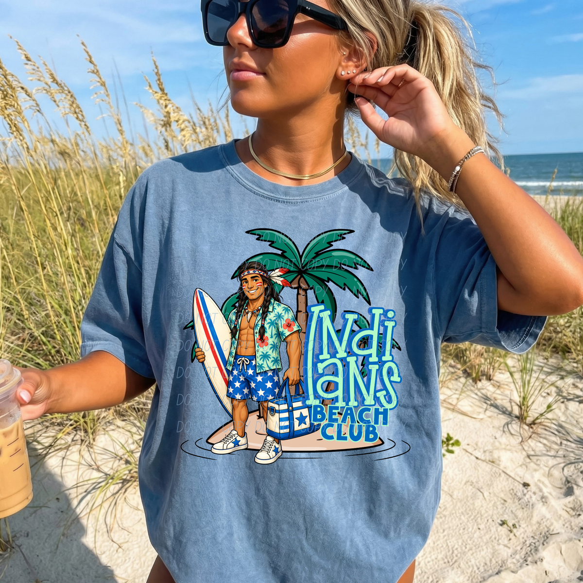 indians 2 beach club (city) DTF transfer