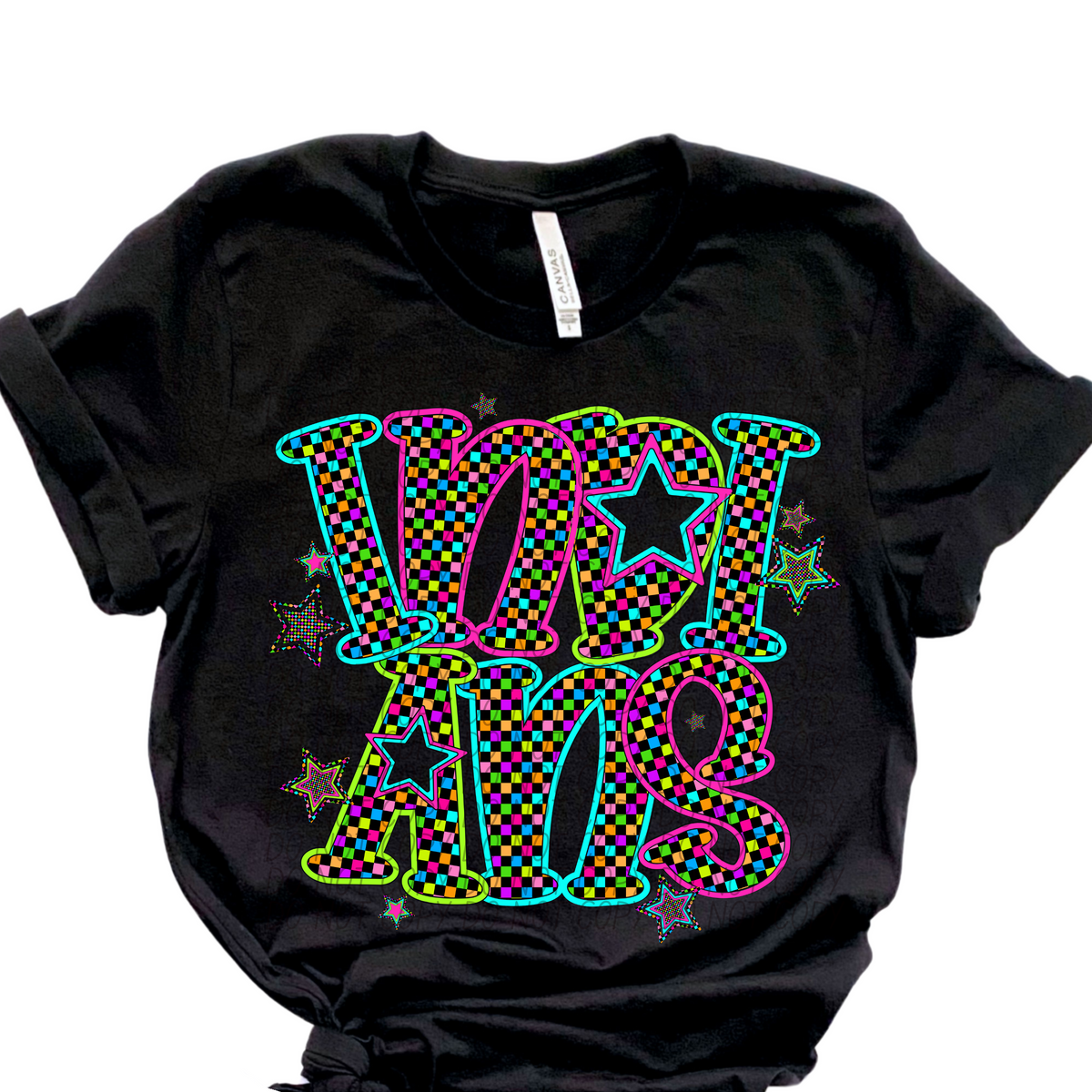 Indians Neon Stars (City) 102377 DTF transfer