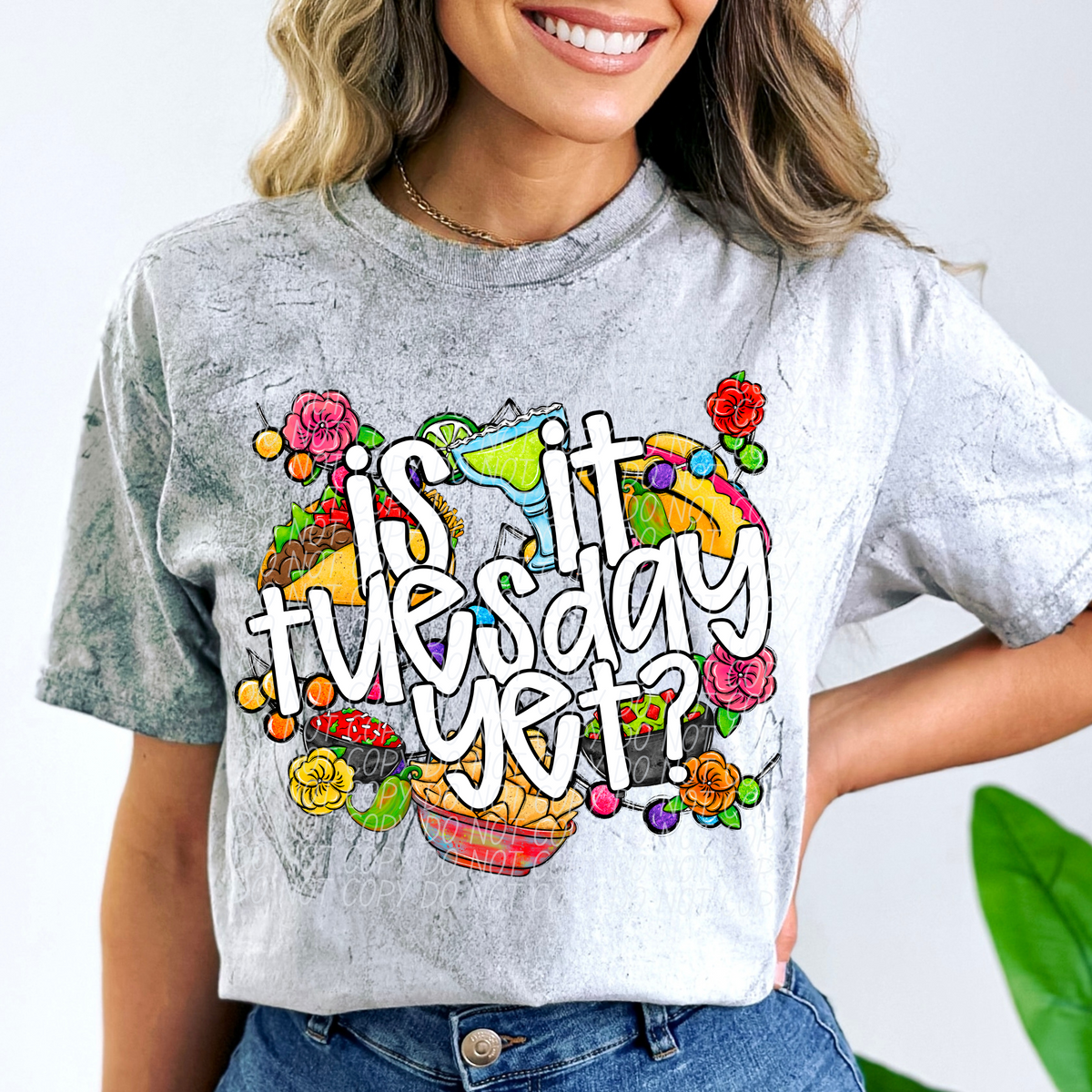 Is it Tuesday yet? (City) 101001 DTF transfer