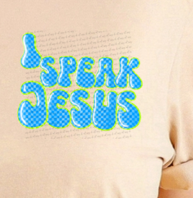 I Speak Jesus Shout Jesus From The Mountains Jesus In The Streets Jesus In The Darkness Over Every Enemy Jesus For My Family I Speak The Holy Name Jesus Checkered (POCKET PRINT) 59294 DTF transfer