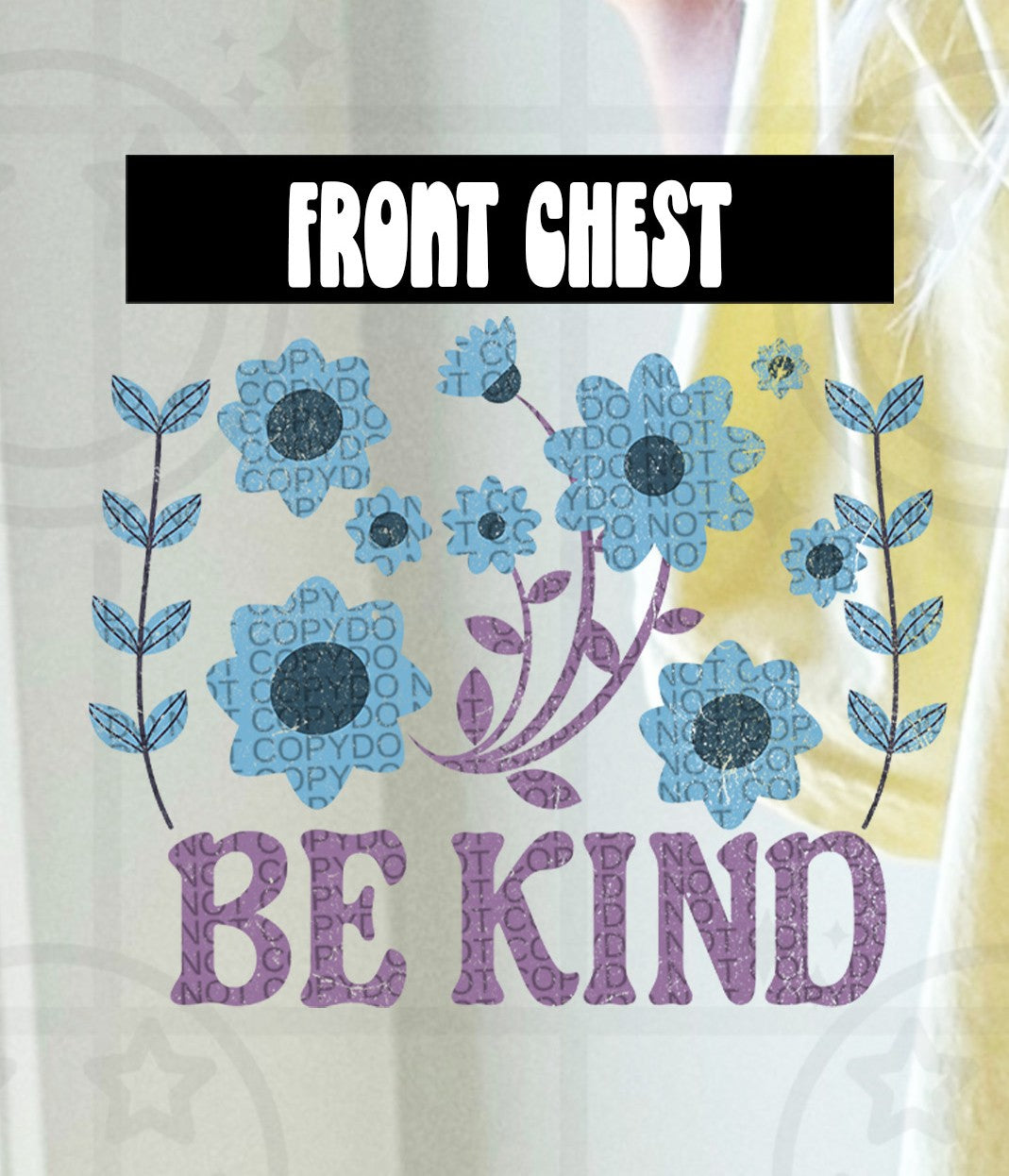 Be kind pocket (HW) 109463 DTF transfer