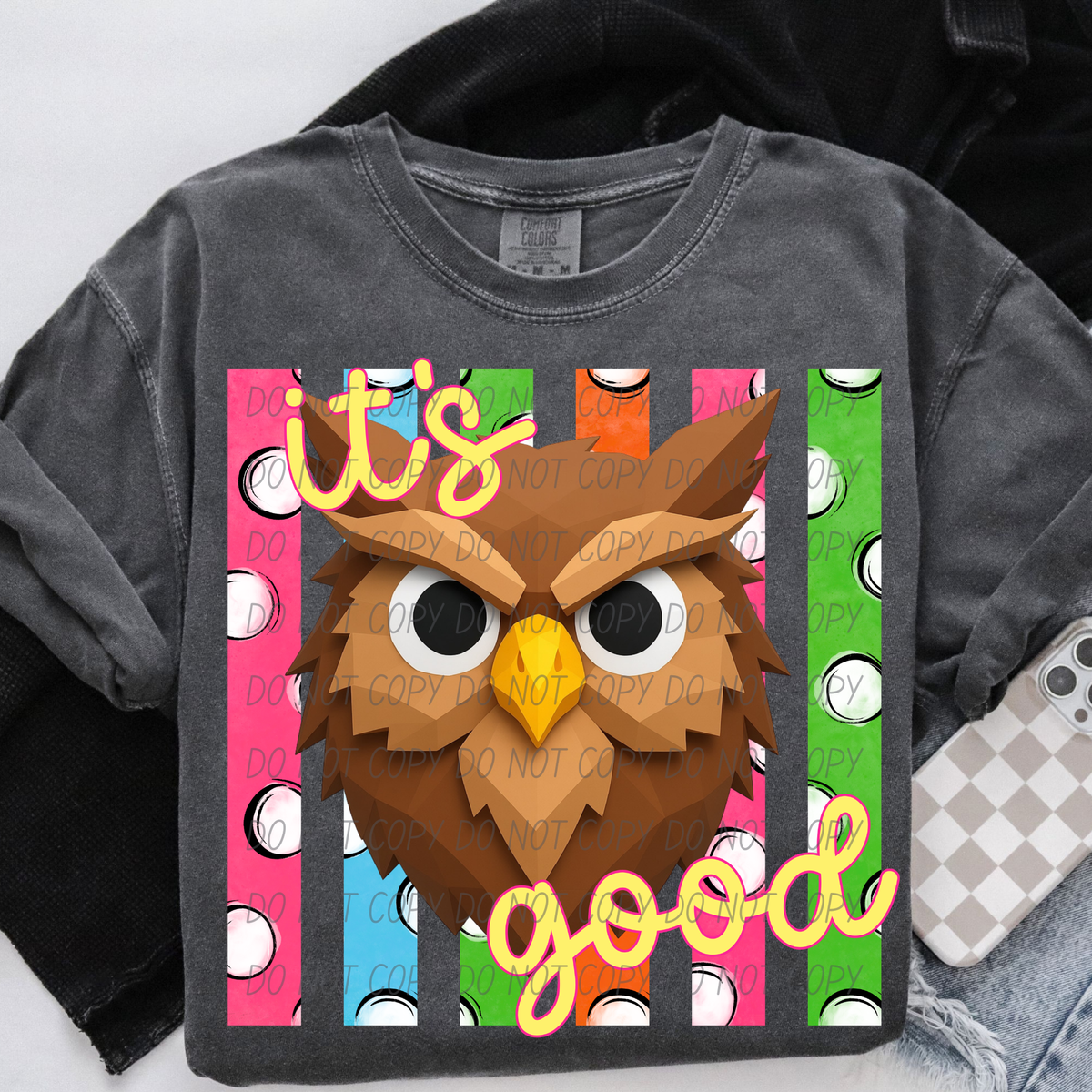 its owl good (City) DTF Transfer