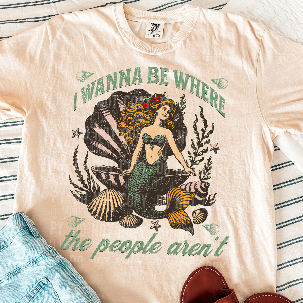 I wanna be where the people aren't (SBB) Sunday Special DTF transfer