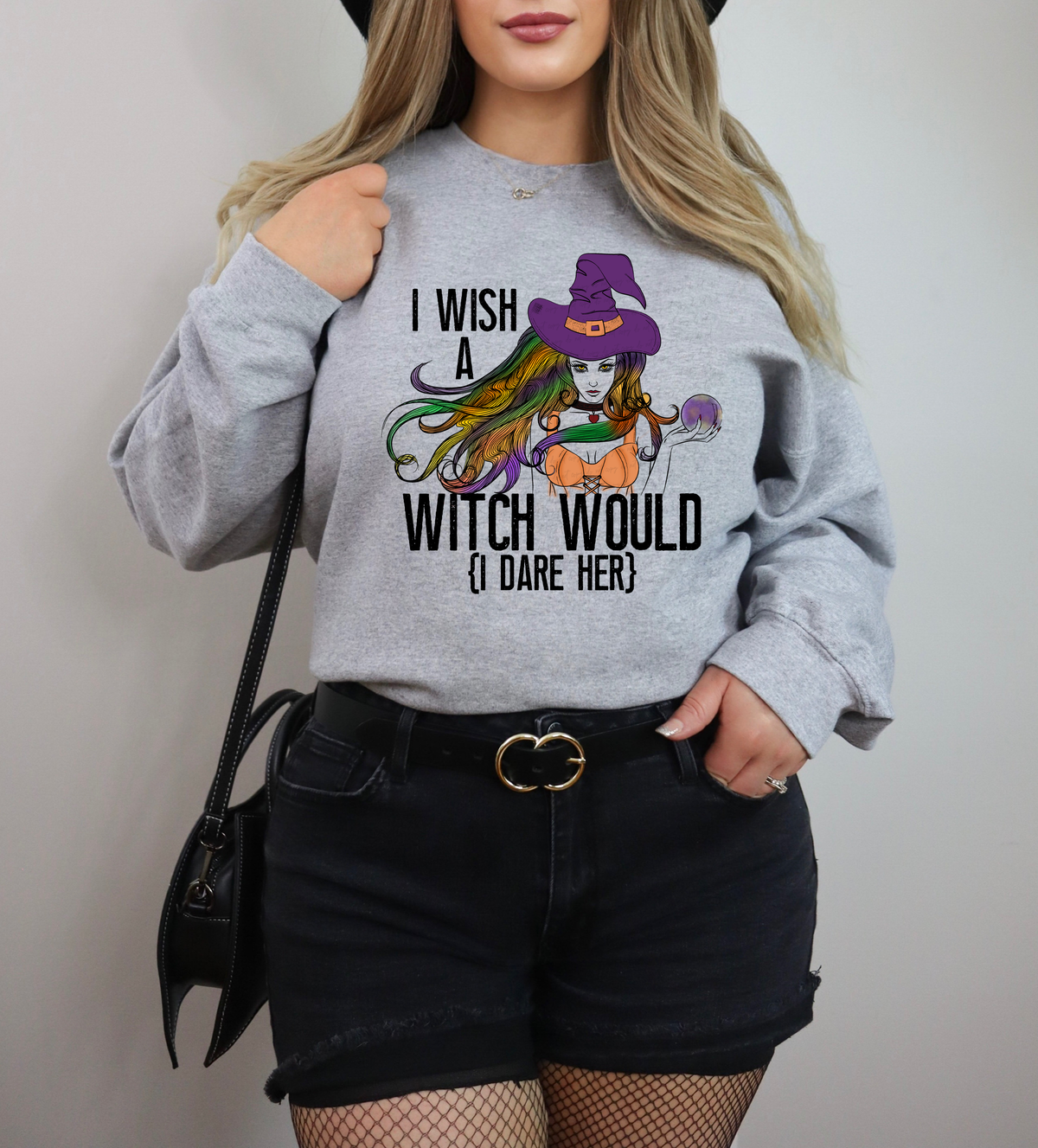 I Wish A Witch Would I Dare Her Full Color 115918 DTF Transfer