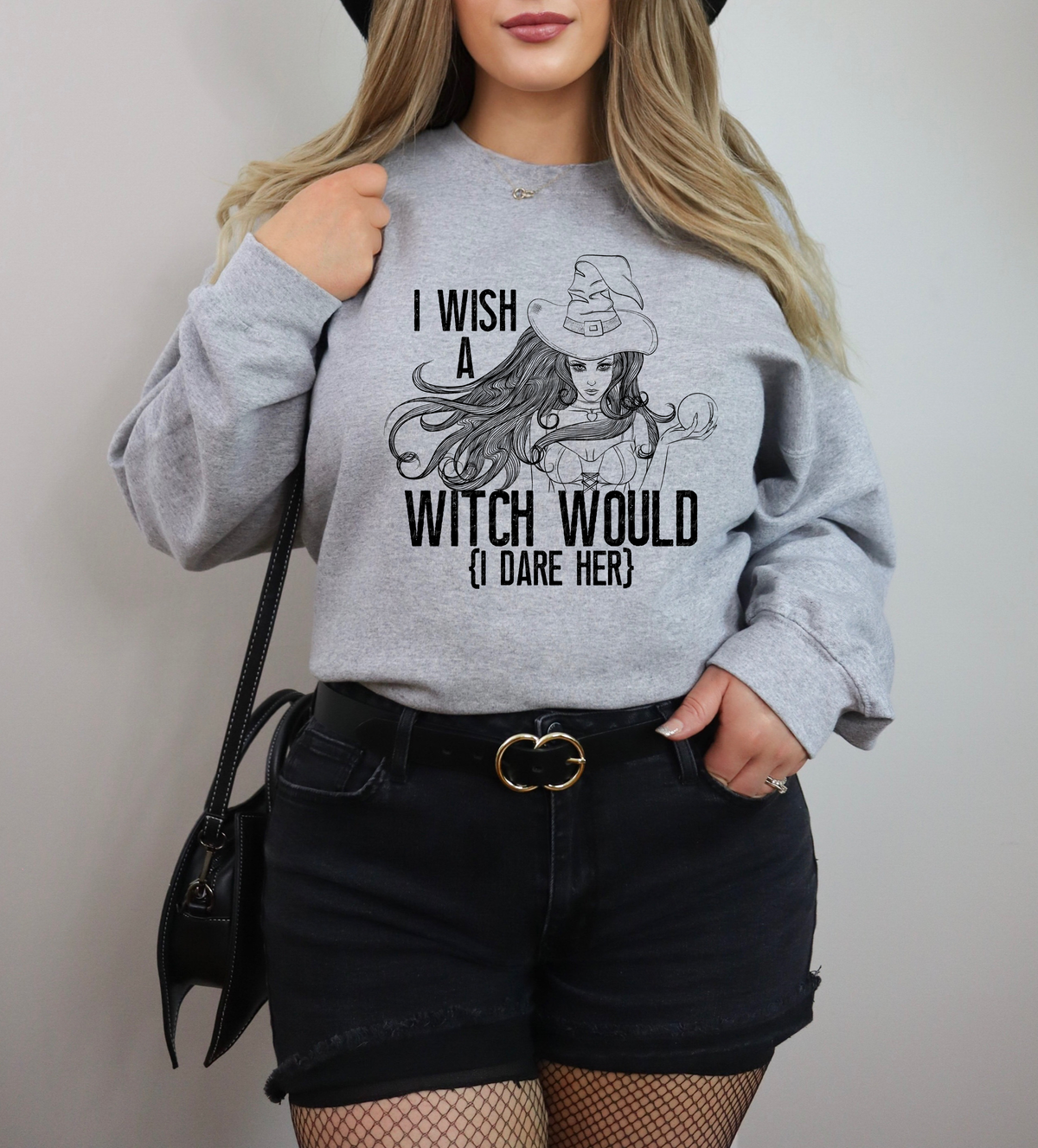 I Wish A Witch Would I Dare Her One Color 115919 DTF Transfer