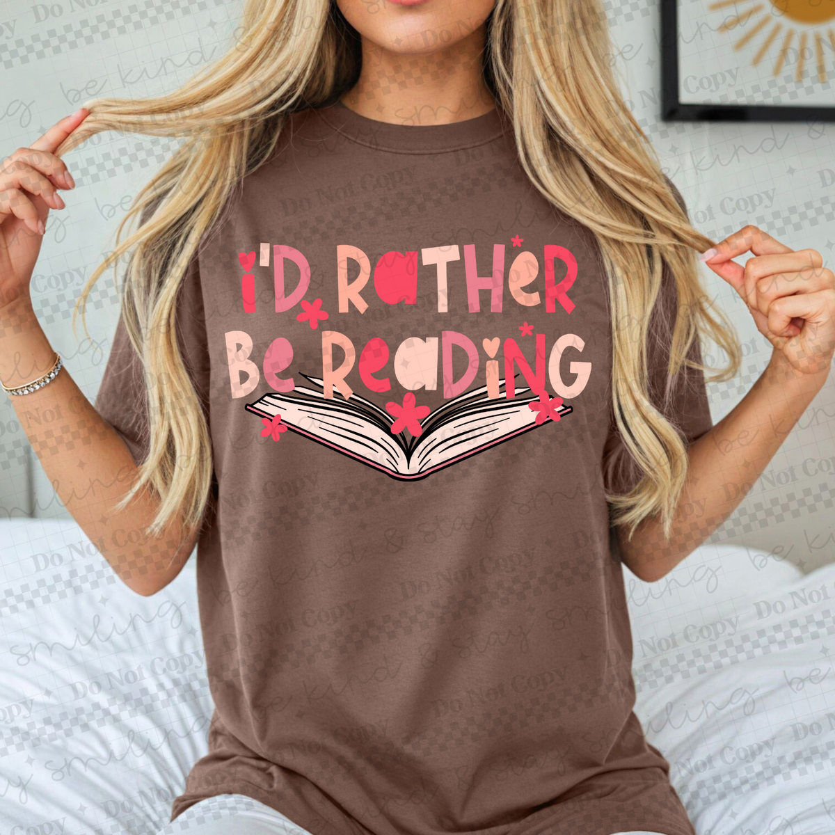 I'd rather be reading (CMLD) 107097 DTF transfer