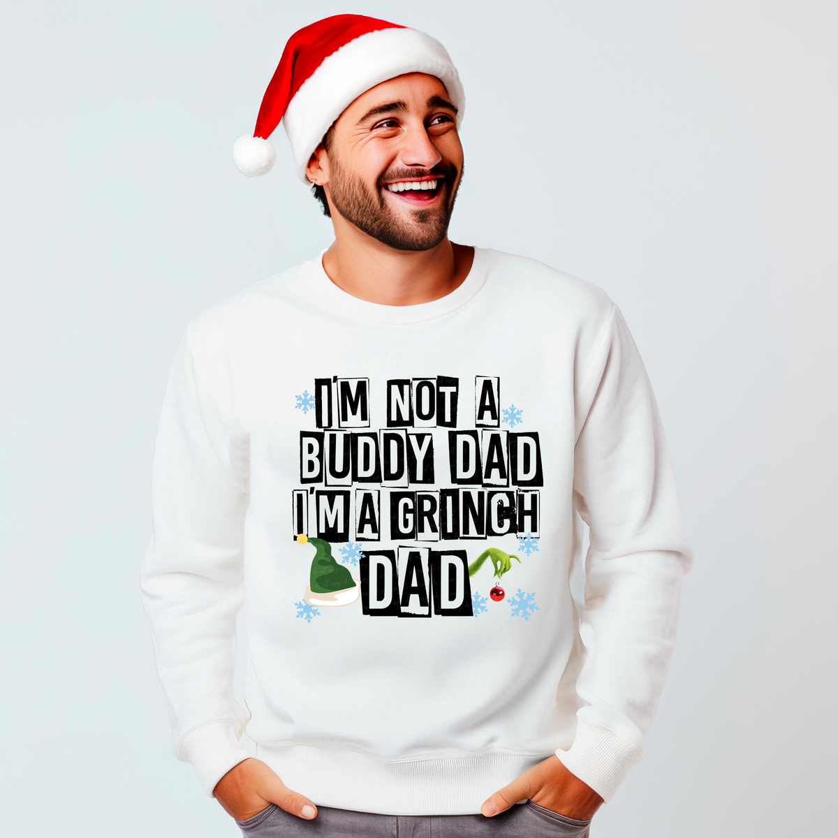 I'm Not A Buddy Dad I'm A Green Guy Dad 114960 DTF transfer
