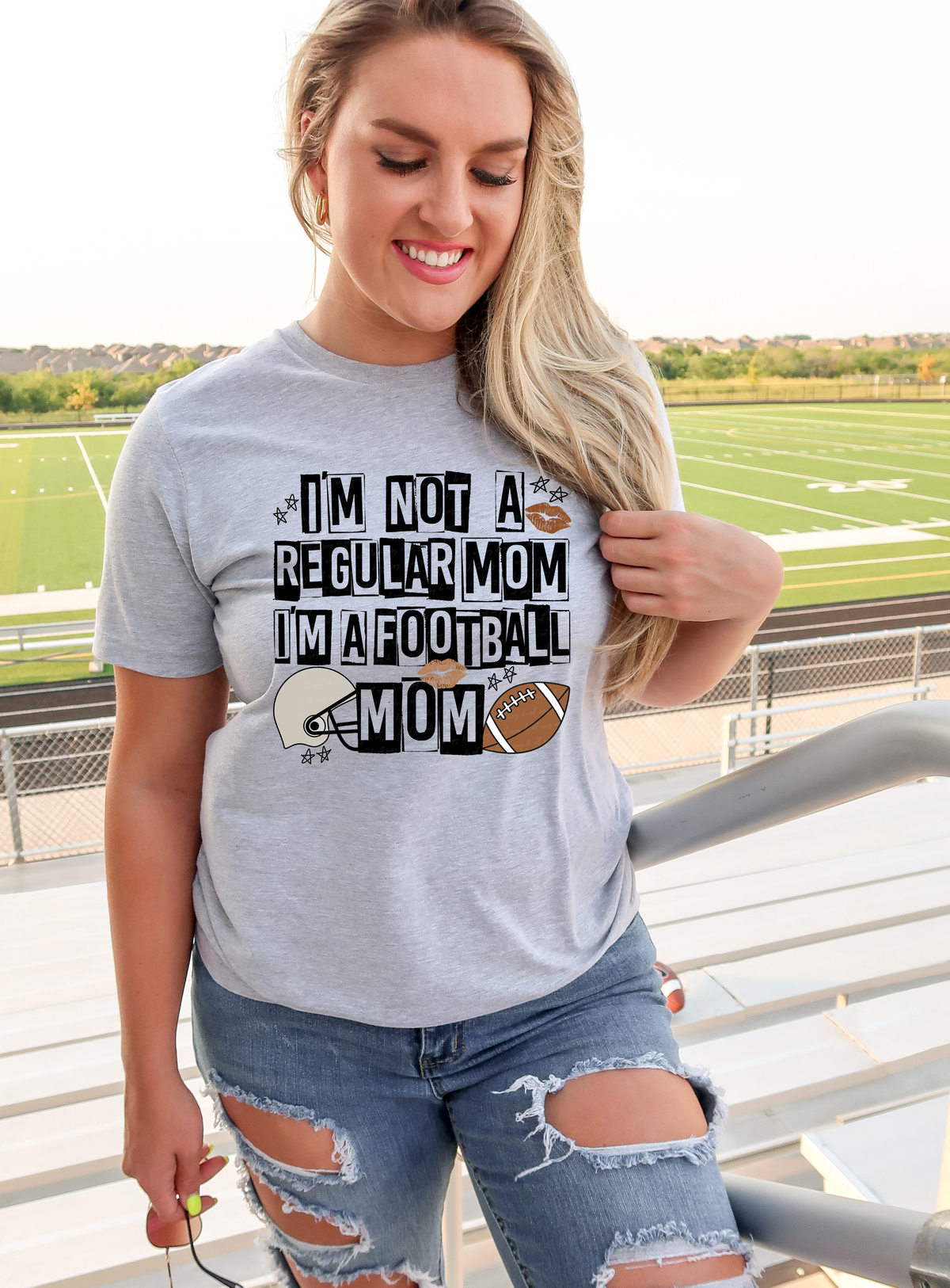 I'm Not A Regular Mom I'm A Football Mom 114834 DTF transfer