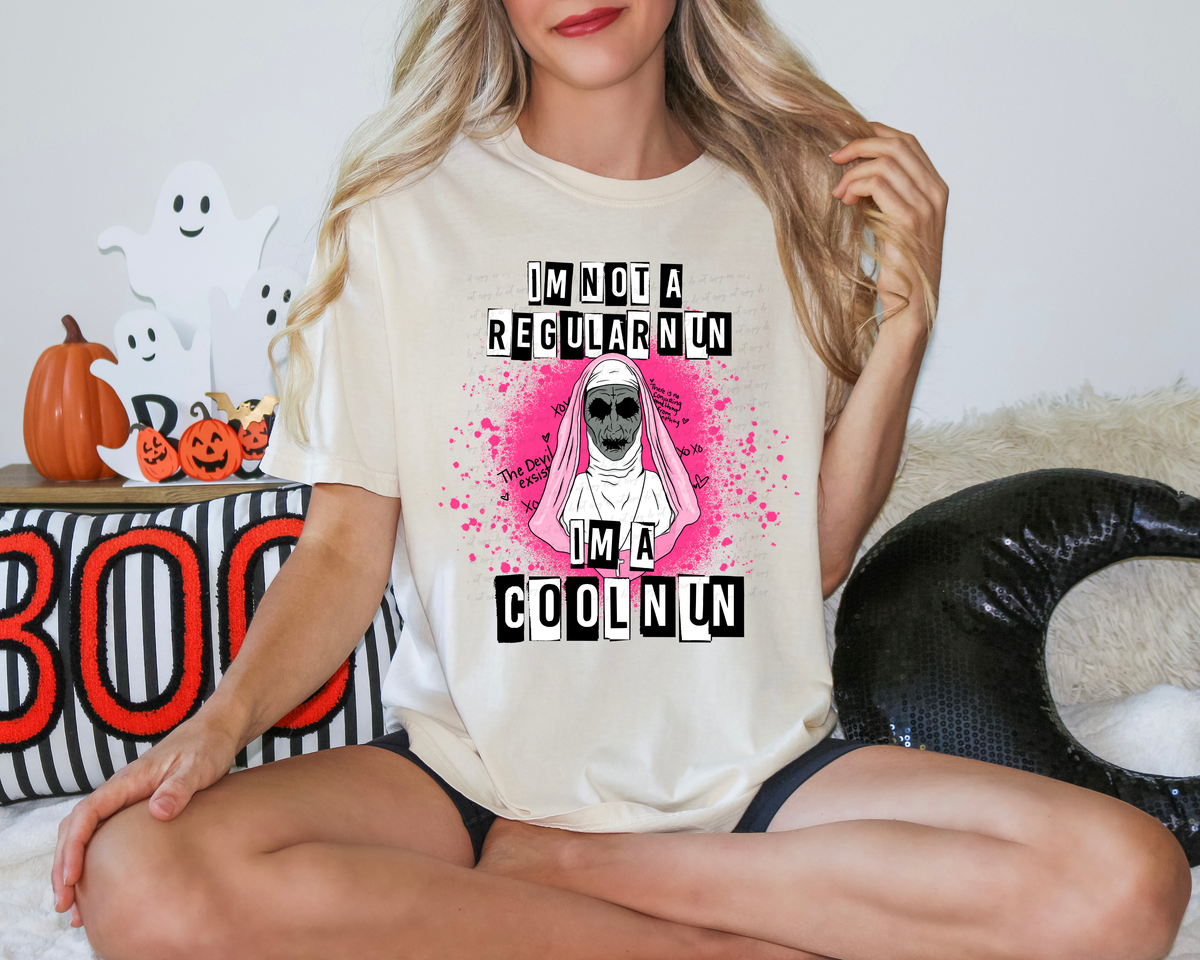 I'm Not A Regular Nun I'm A Cool Nun 114629 DTF transfer