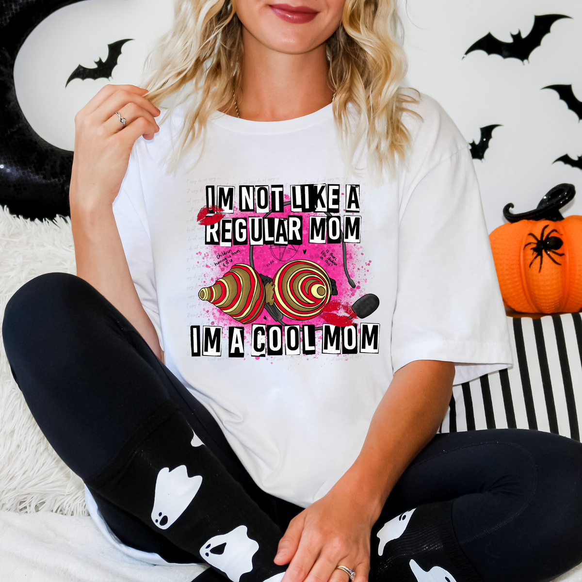 I'm Not Like A Regular Mom I'm A Cool Mom 115512 DTF Transfer