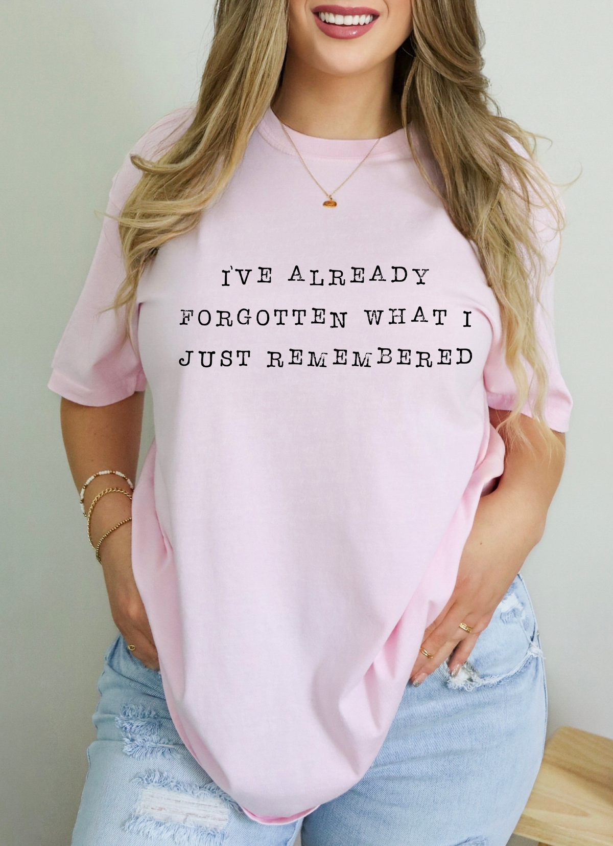 I've Already Forgotten What I Just Remembered Black Font 115262 DTF Transfer