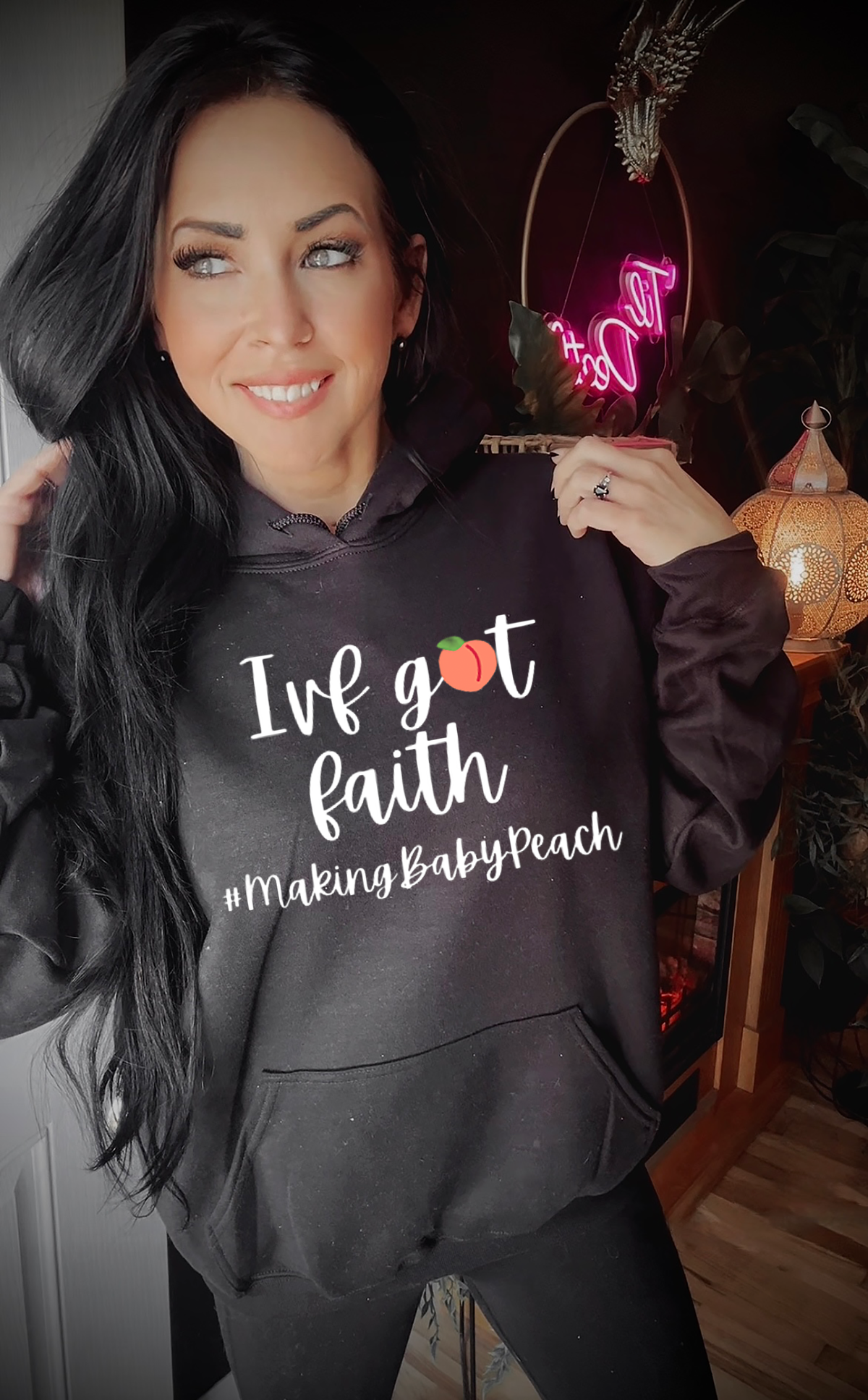 I've Got Faith Making Baby Peach 114924 DTF Transfer