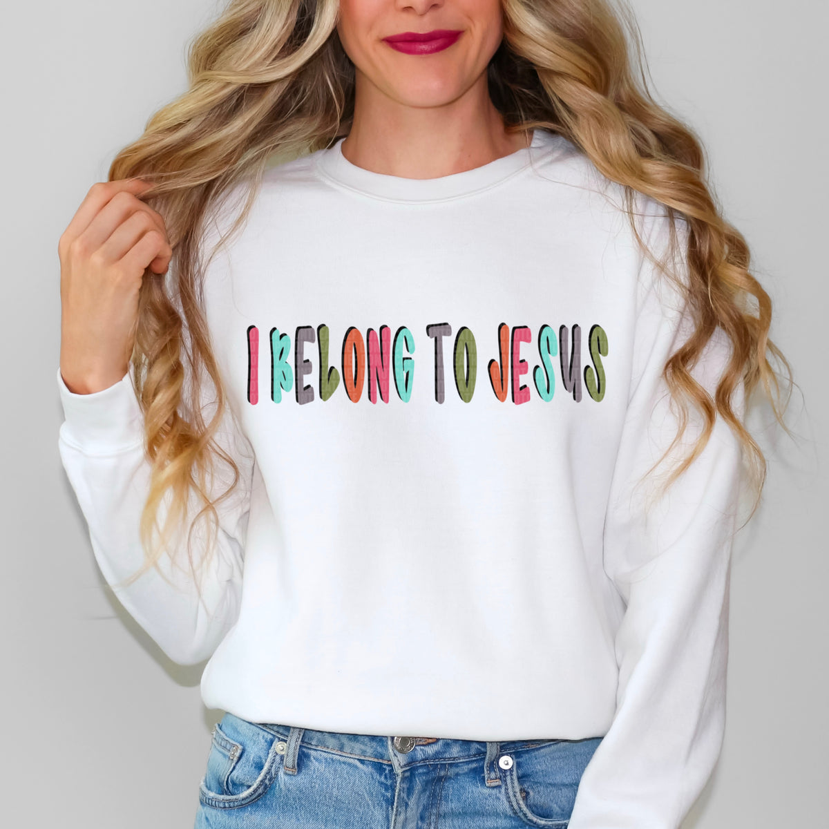 I Belong To Jesus *FRONT ONLY* (SDD) DTF Transfer