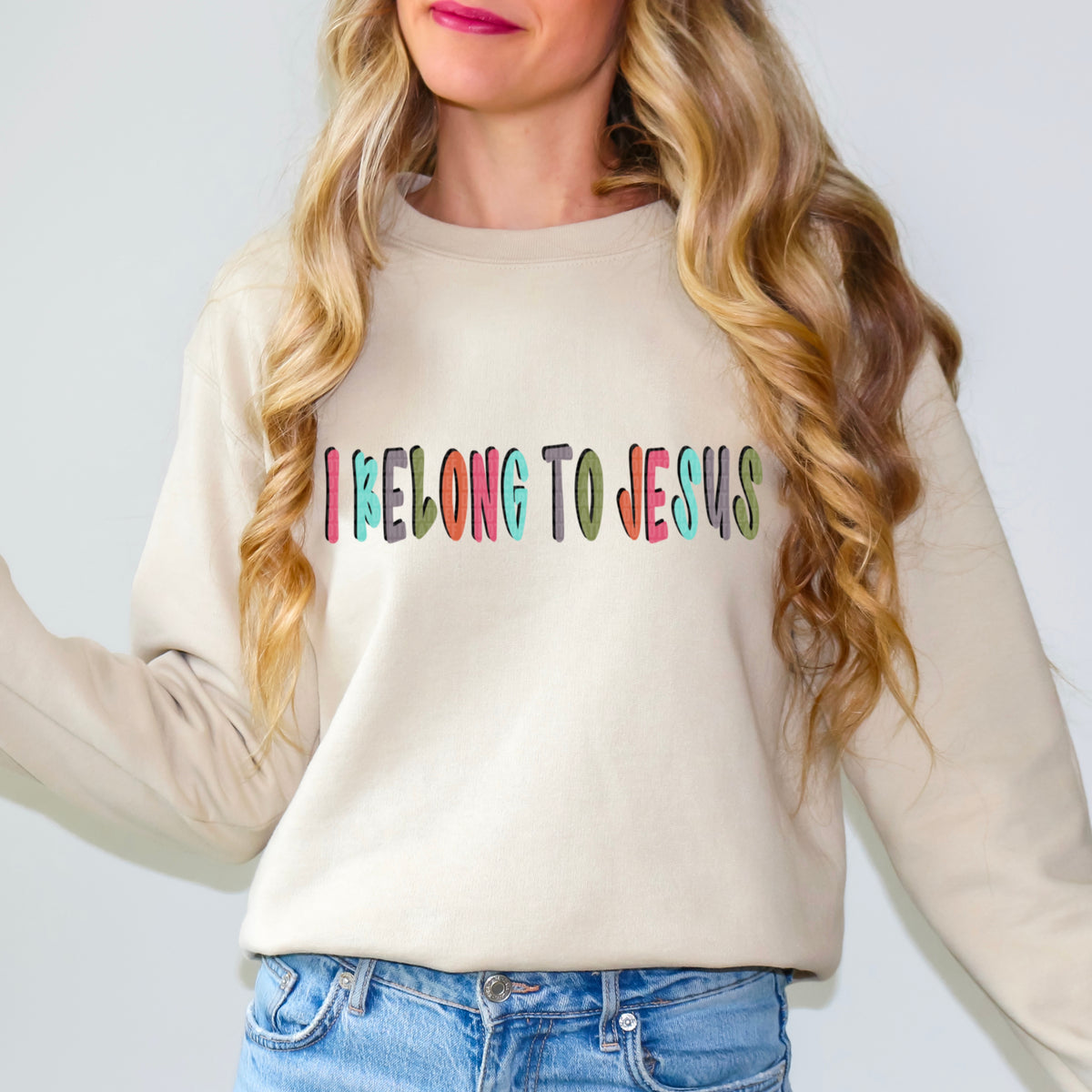 I Belong To Jesus *FRONT ONLY* (SDD) DTF Transfer