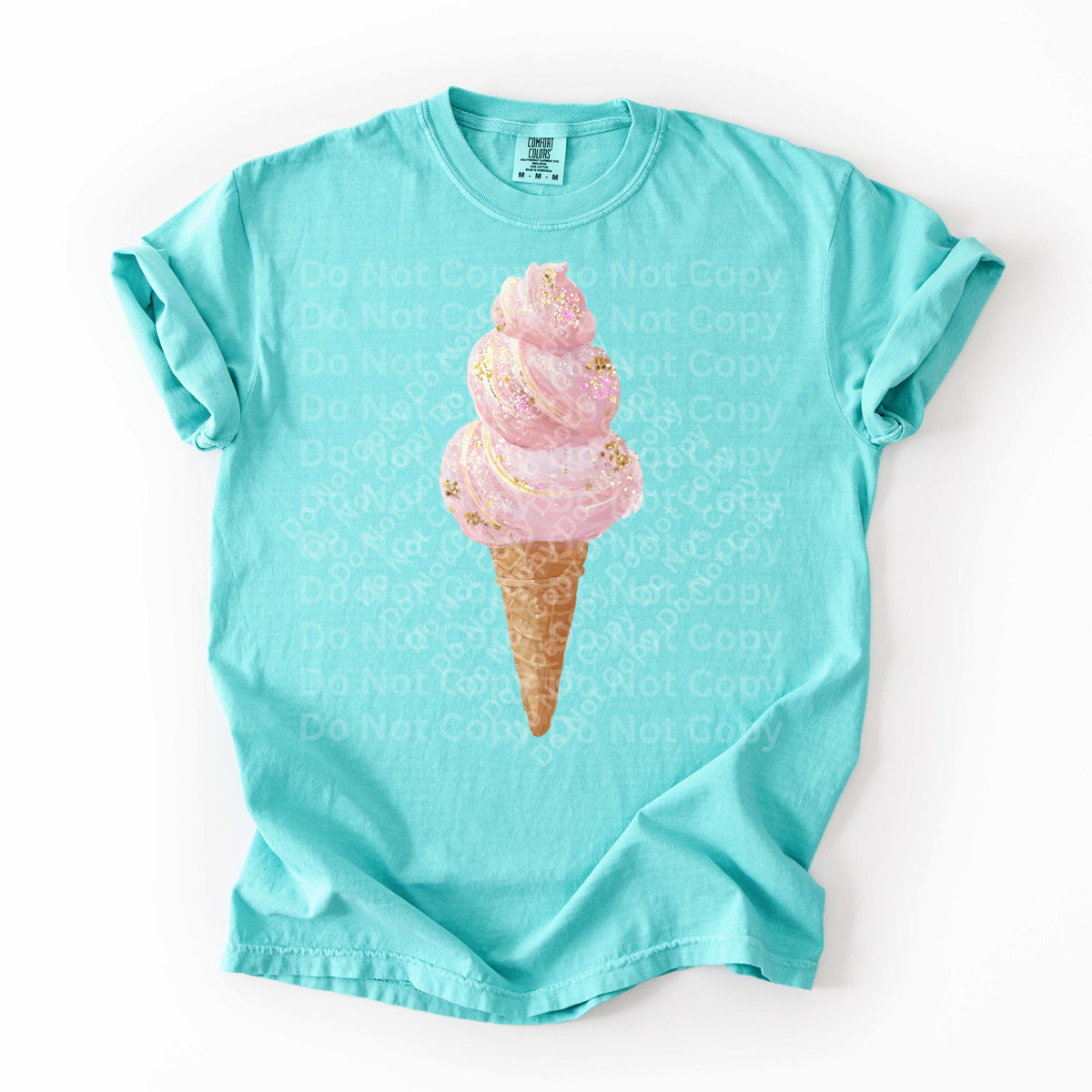Ice cream cone (Irene) DTF Transfer