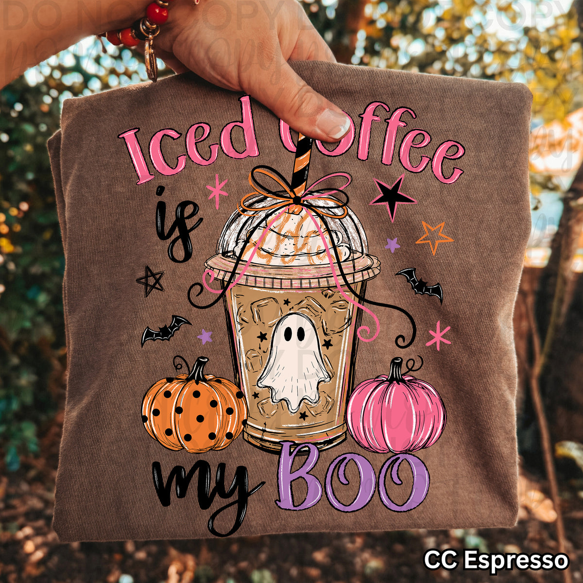 Iced coffee is my boo (UAC) DTF Transfer