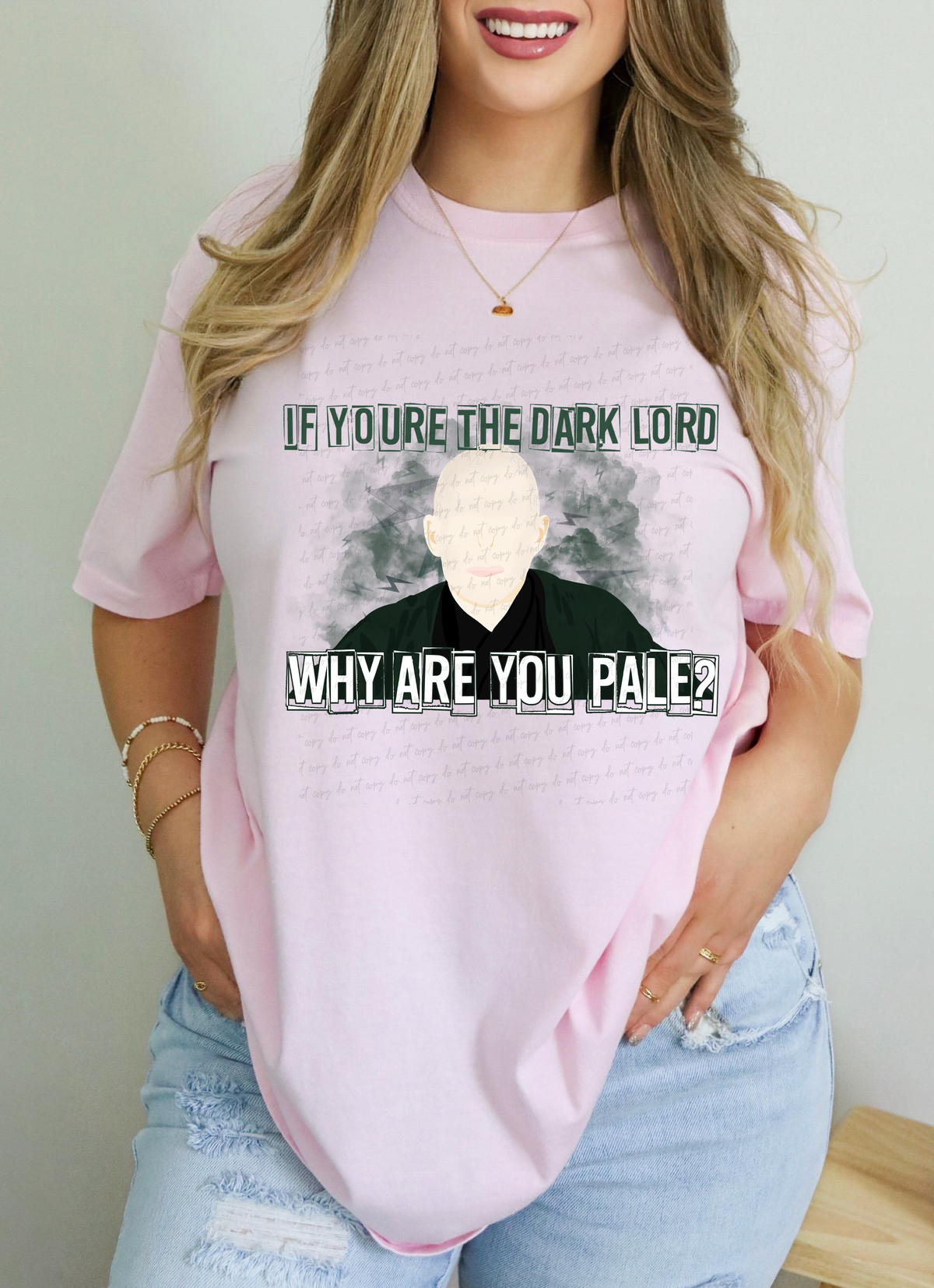 If You're The Dark Lord Why Are You Pale 115260 DTF transfer