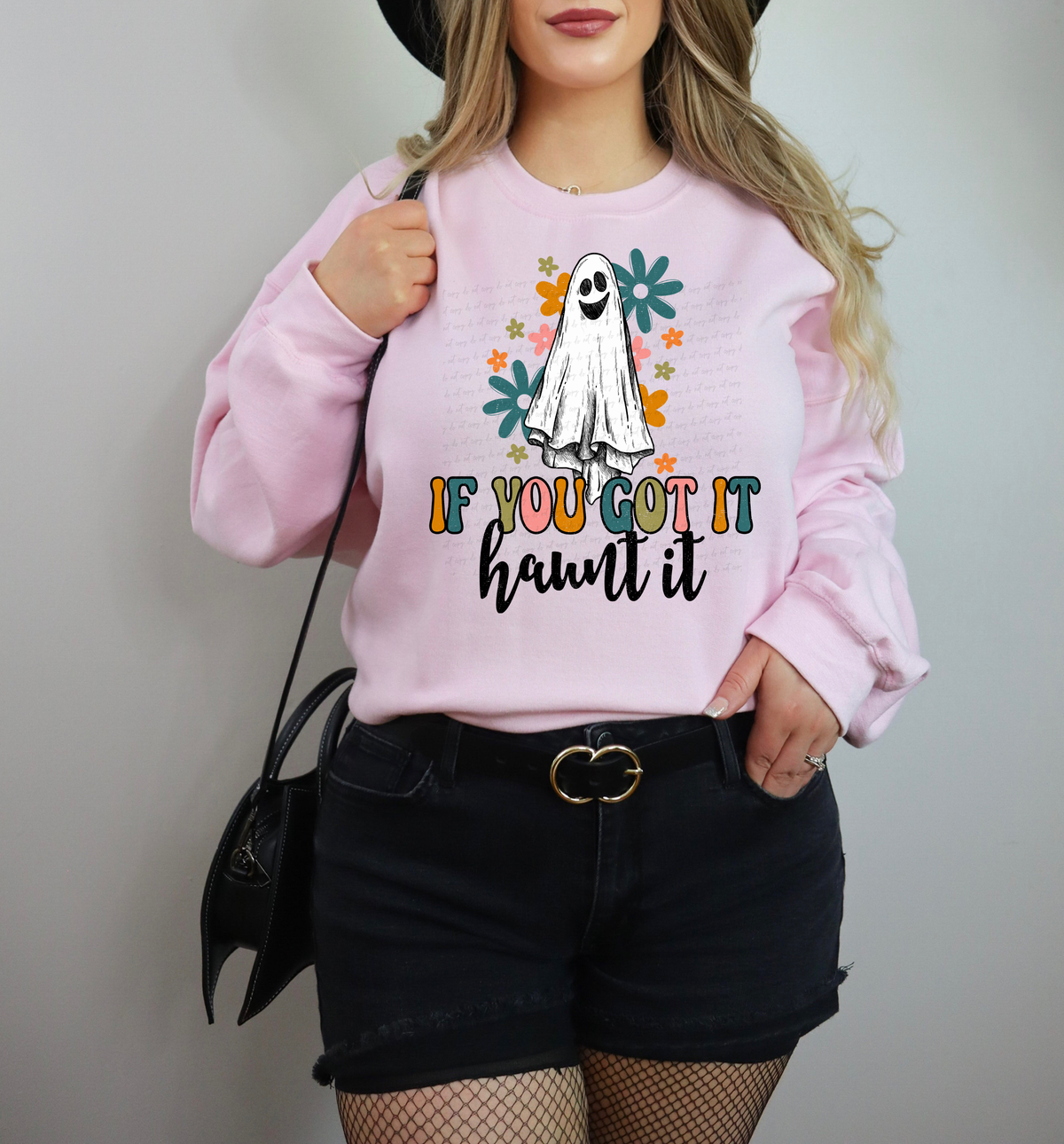 If You Got It Haunt It Floral Ghost 114792 DTF transfer