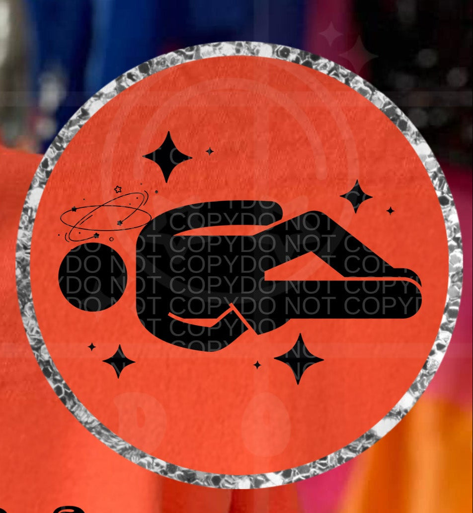 I hope you fall down with your hands in your pockets POCKET (HW) DTF transfer